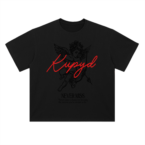 Heavyweight Drop Shoulder Cotton T-Shirt