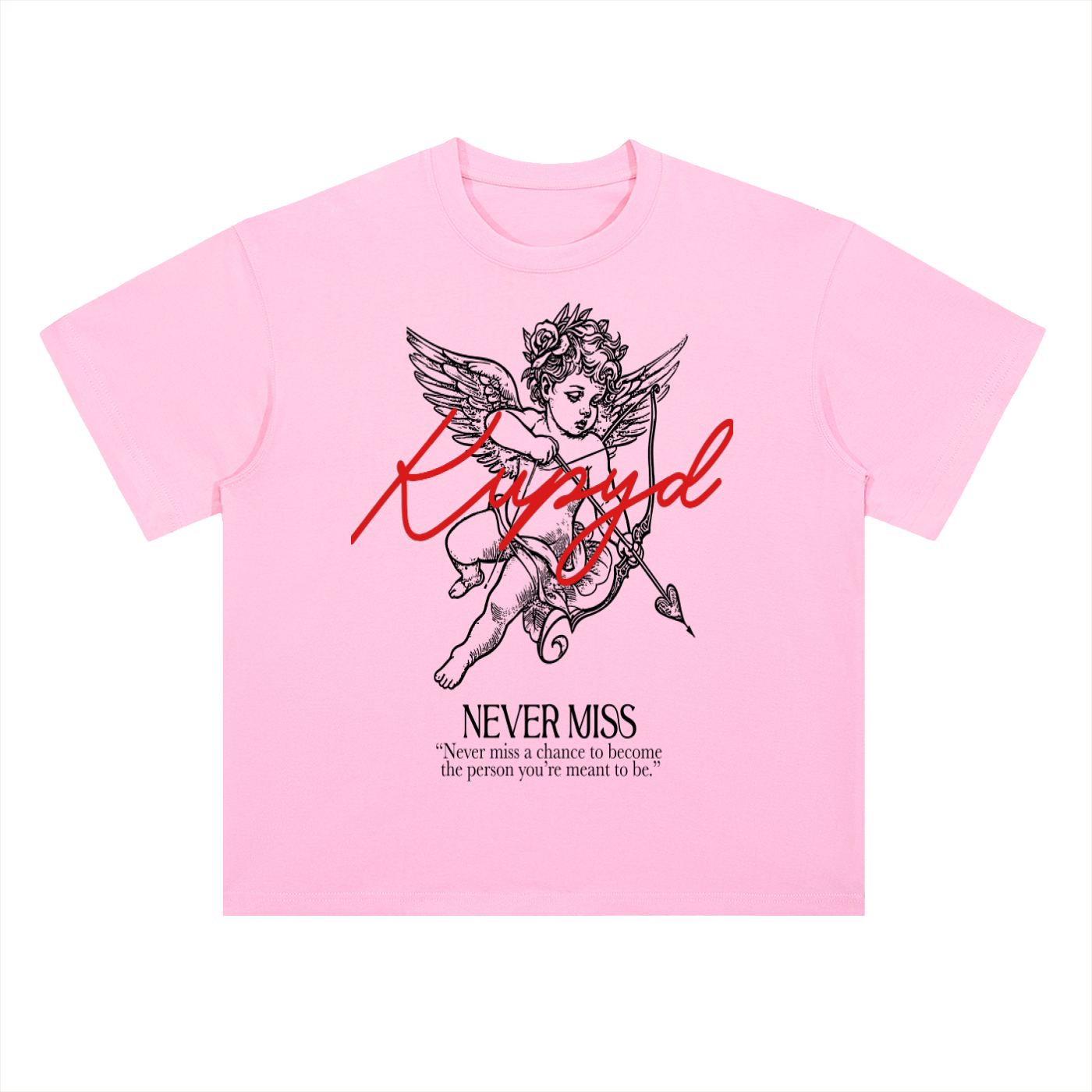 Heavyweight Drop Shoulder Cotton T-Shirt