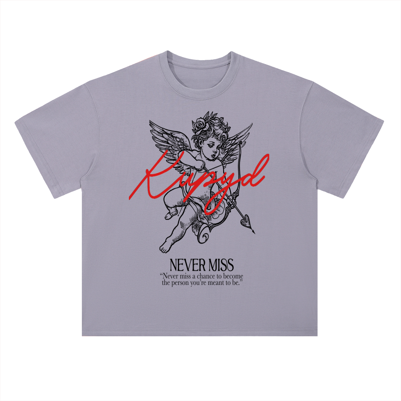 Heavyweight Drop Shoulder Cotton T-Shirt