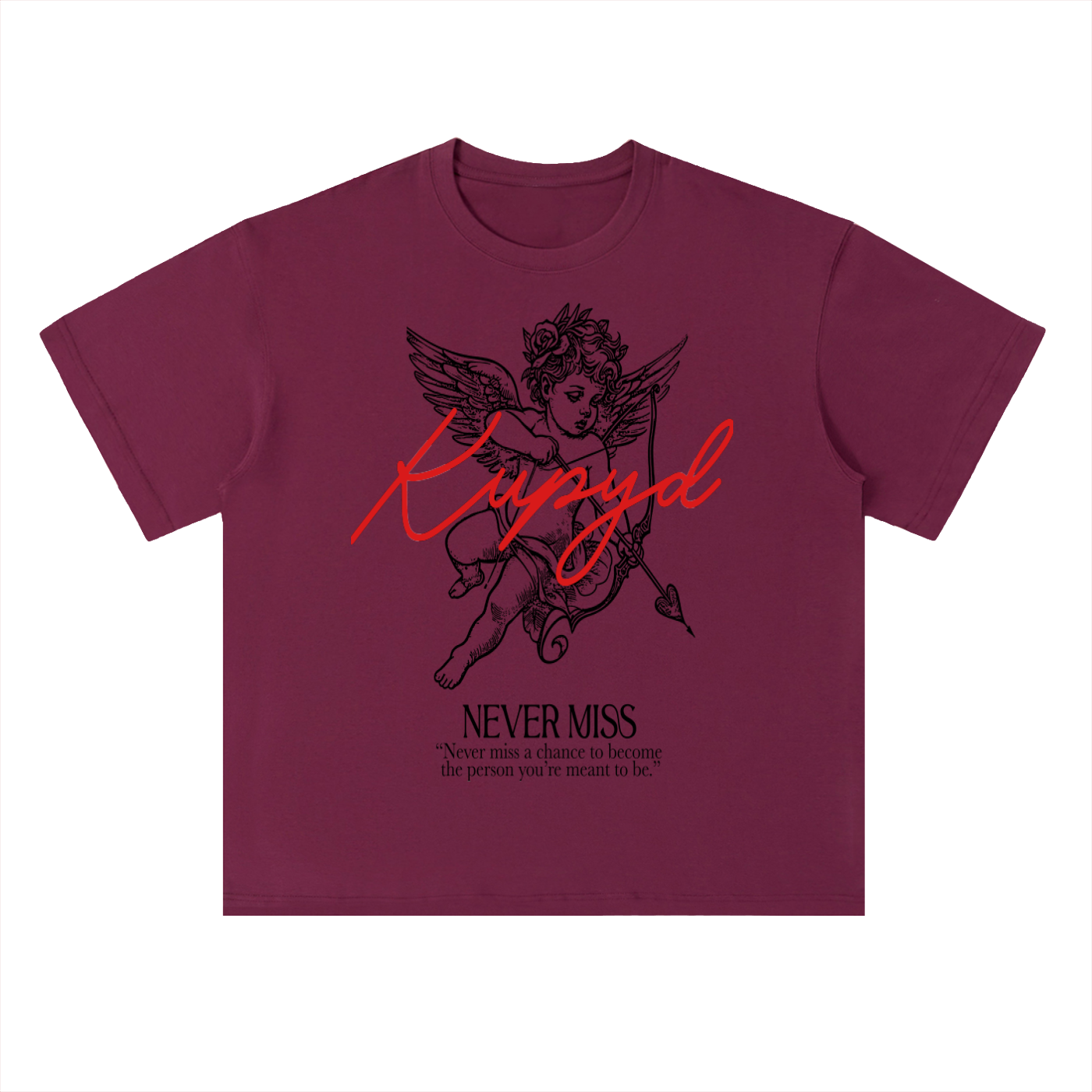 Heavyweight Drop Shoulder Cotton T-Shirt