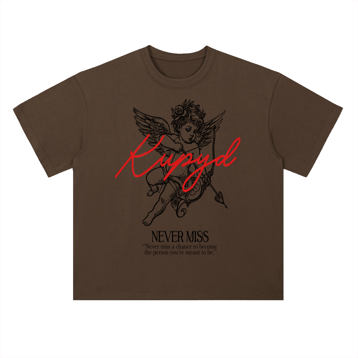 Heavyweight Drop Shoulder Cotton T-Shirt