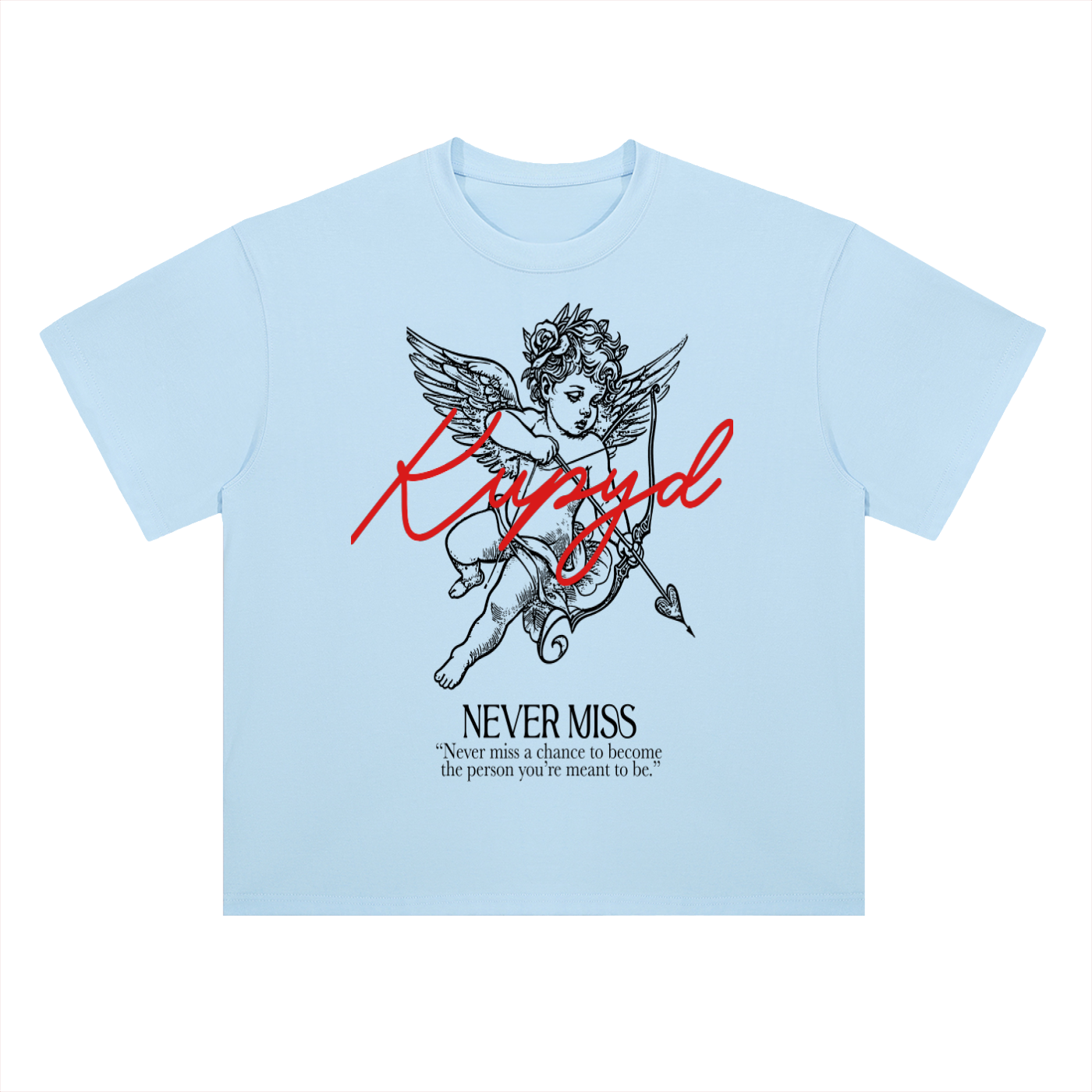 Heavyweight Drop Shoulder Cotton T-Shirt