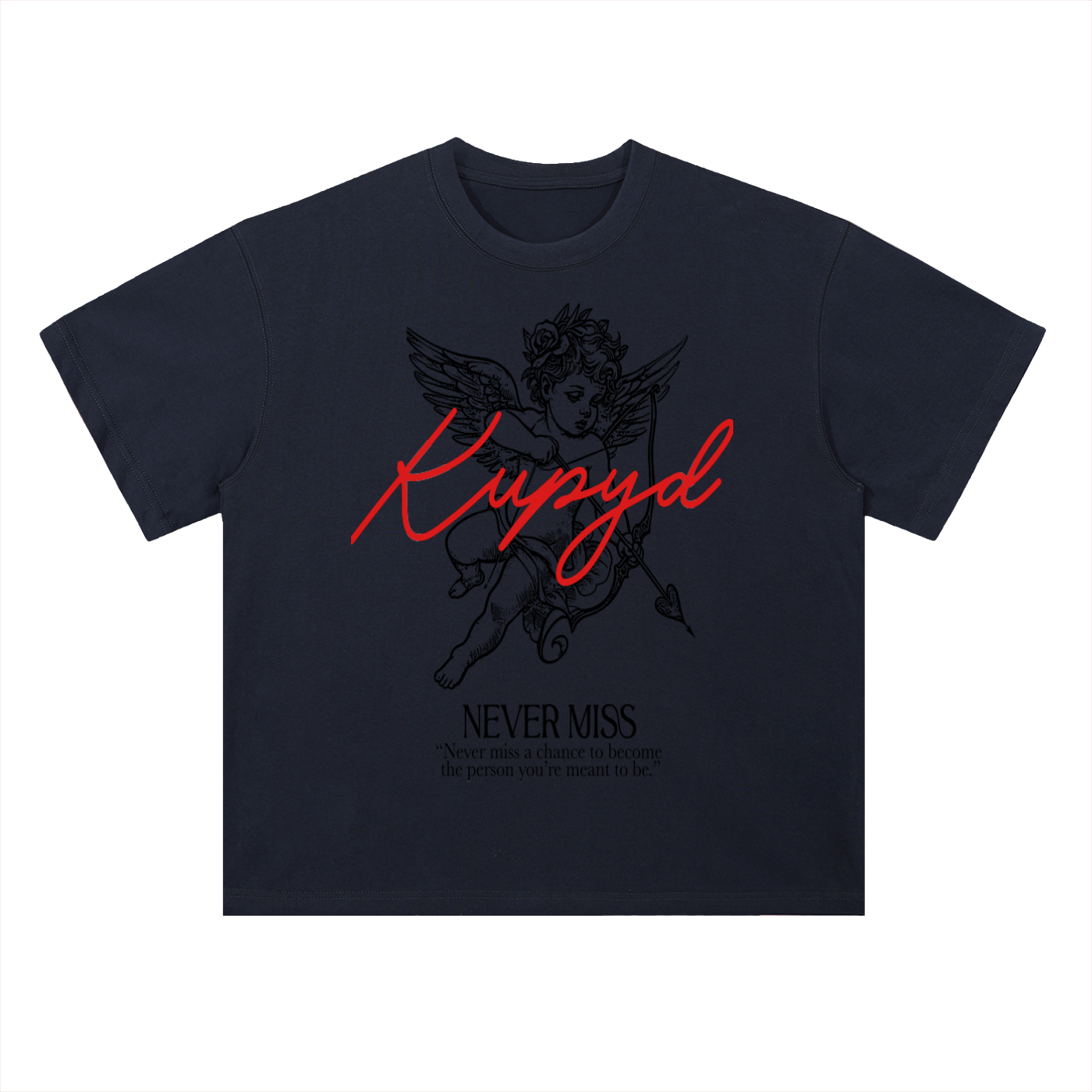 Heavyweight Drop Shoulder Cotton T-Shirt